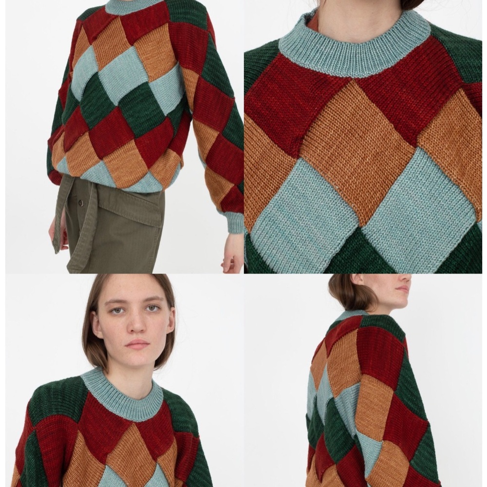 ISO Misha and Puff Entrelac sweater in Laurel (this one!), size Small